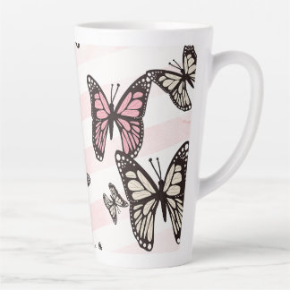 Mug Papillons & rayures (assorti avec le journal)
