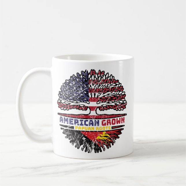 Mug Papouasie-Nouvelle-Guinée Papouasie-Nouvelle-Guiné (Gauche)