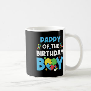 Mug Papy du garçon d'anniversaire Puzzle de sensibilis