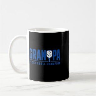 Mug Papy joueur de pickleball style sport paddle