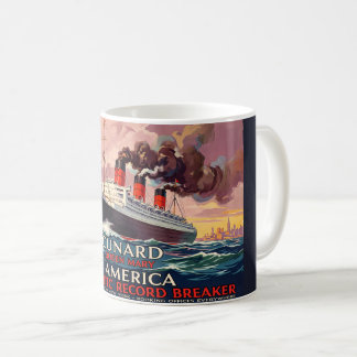 Mug Paquebot océanique Queen Mary de Cunard