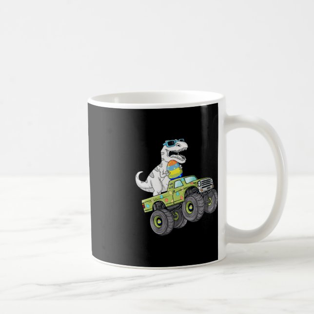 Mug Pâques Jour T Rex Dino Monter Un Monster Camion Ga (Droite)