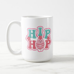Mug Pâques Lapin Mignon Hip Hop Joyeuses Pâques 