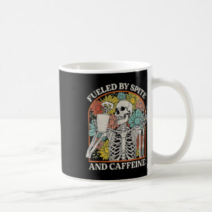 Mug Par Spite Et Caféine Skeleton Halloween Café