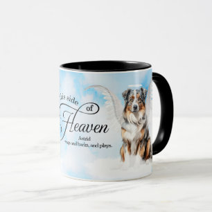 Mug Paradis des Bergers Australiens Mémorial Personnal