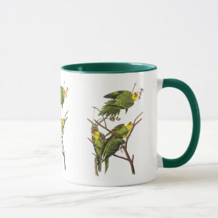 Mug : Parakeet - par John Audubon