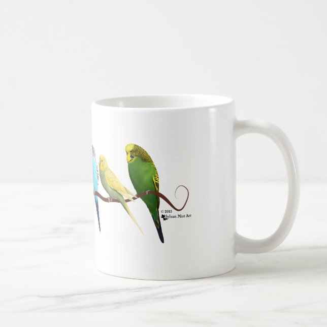 Mug Parakeets & Cockatiels ! (Droite)
