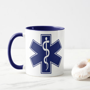 Mug Paramètre EMT EMS Cross avec couleurs personnalisé