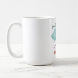 Mug Parapluie coloré avec de mignons nuages