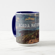 Parc national Acadia Sky Personnalisable Jumbo