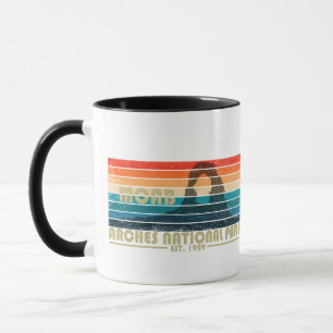 Mug Parc national de Arches vintage Moab Utah