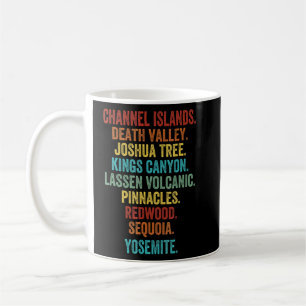 Mug Parc national de Californie Yosemite Death Valley