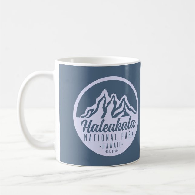Mug Parc national de Haleakala Randonnée Hawaii (Gauche)