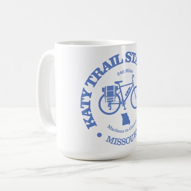 Mug Parc national de Katy Trail (cyclisme) (Devant gauche)