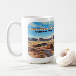 Mug Parc National de la Forêt Petrifiée Arizona Désert