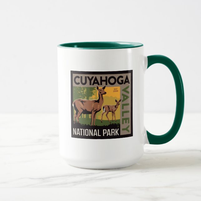Mug Parc national de la vallée de Cuyahoga | Ohio (Droite)