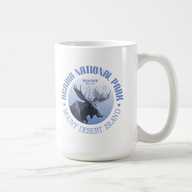 Mug Parc national de l'Acadie (orignal) (Droite)