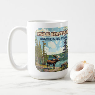Mug Parc national de l'Isle Royale Lac Michigan