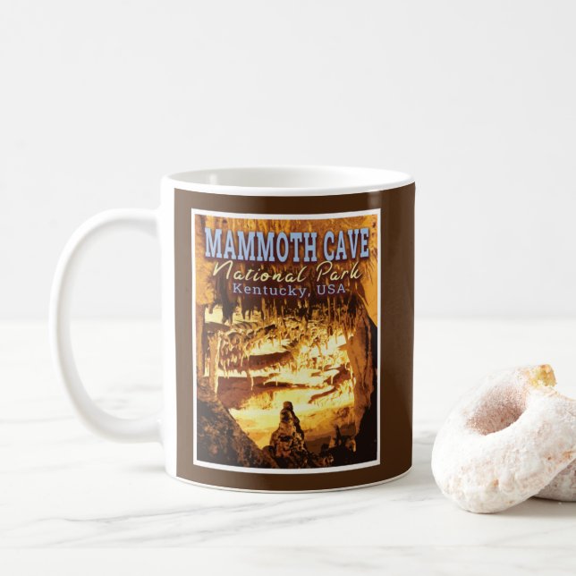 MUG PARC NATIONAL DE MAMMOTH CAVE - KENTUCKY USA (Avec donut)