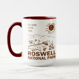 Mug Parc national de Roswell T-shirt OVNI soucoupe vol