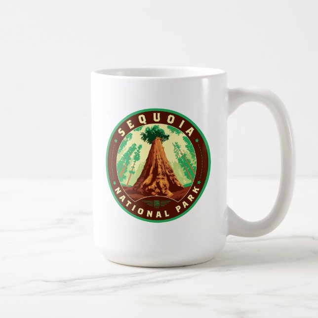 Mug Parc national de Sequoia (Droite)