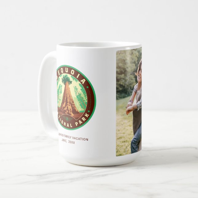 Mug Parc national de Sequoia (Devant gauche)