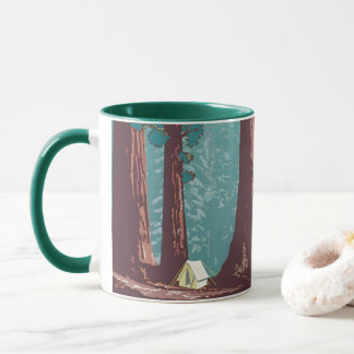 Mug Parc national de Sequoia Tente Camping