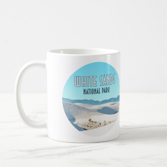 Mug Parc national de White Sands Nouveau Mexique (Gauche)