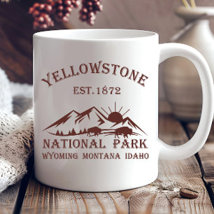 Mug Parc national de Yellowstone vintage