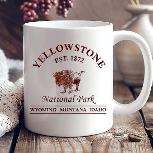 Mug Parc national de Yellowstone vintage