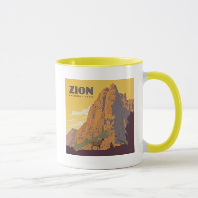 Mug Parc national de Zion | Ram (Droite)