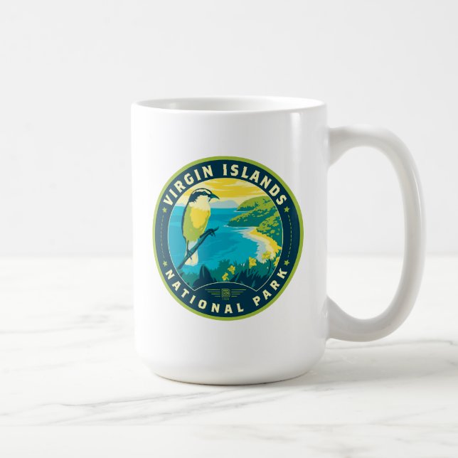 Mug Parc national des Îles Vierges (Droite)