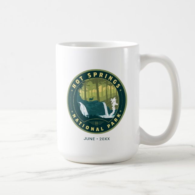 Mug Parc national des sources chaudes (Droite)