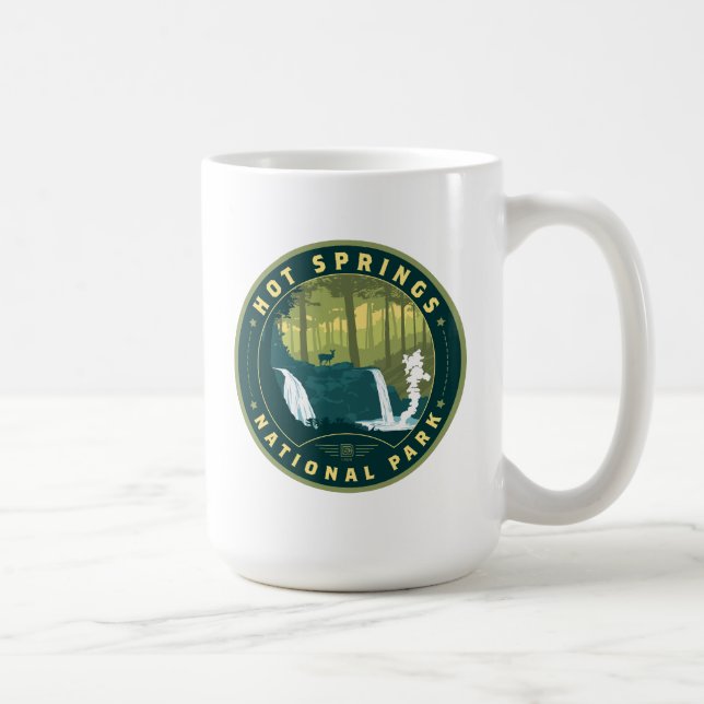 Mug Parc national des sources chaudes (Droite)