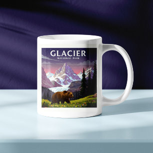 Mug Parc national du Glacier vintage