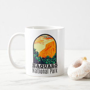 Mug Parc national du Saguaro Arizona Prickly Pear Cact