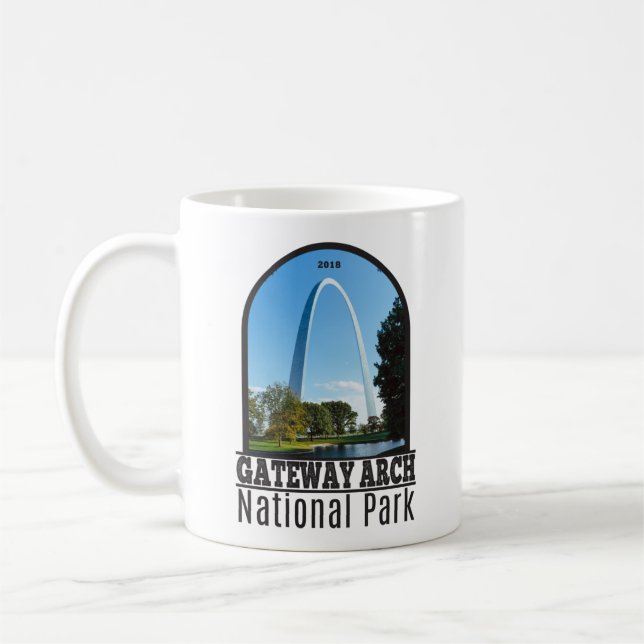 Mug Parc national Gateway Arch Missouri (Gauche)