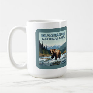 Mug Parc national Katmai Alaska Bear Brooks