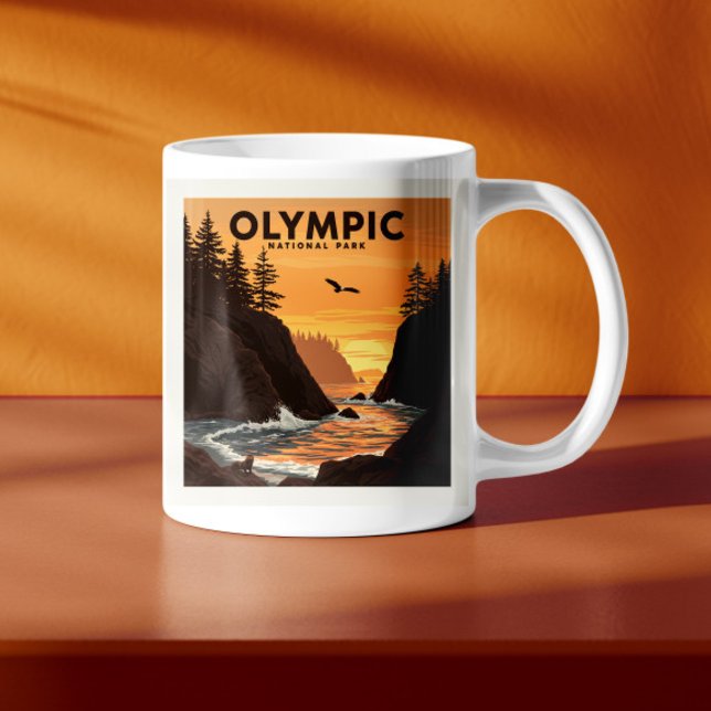 Mug Parc national olympique vintage (Créateur téléchargé)
