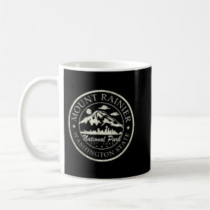 Mug Parc national vintage Mt Rainier Retro