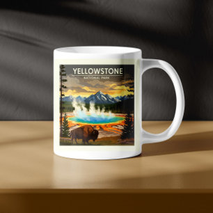 Mug Parc national vintage Yellowstone
