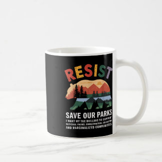 Mug Parcs Nationaux Résistent Sauvegarder Nos Parcs Co