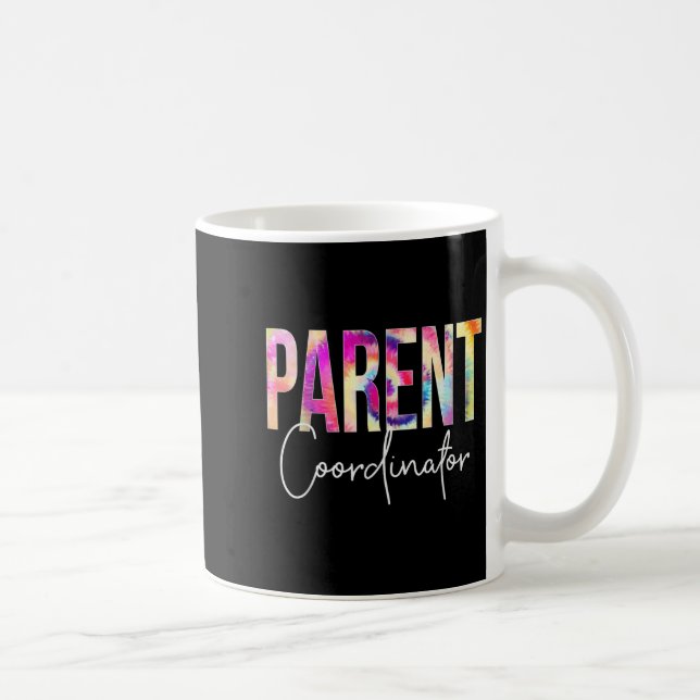 Mug Parent Coordinator Tie Dye Back To School Apprecia (Droite)