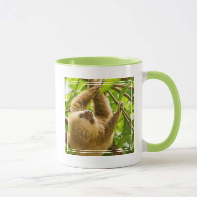Mug Paresse à l'envers des images | de Getty (Droite)