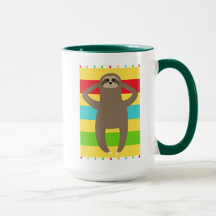 Mug Paresse sur la plage