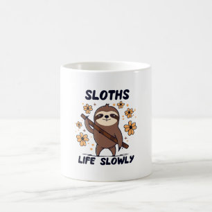 Mug Paresseux prenant la vie tranquillement