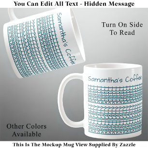 Mug Parfaitement Parfait & Message Caché 137WT
