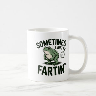 Mug Parfois je fais juste que péter Humour de grenouil