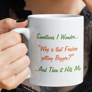 Mug Parfois je me demande drôle de blague humour LOL t