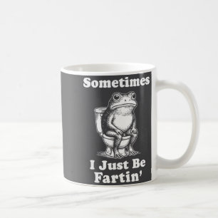 Mug Parfois je suis juste sur grenouille